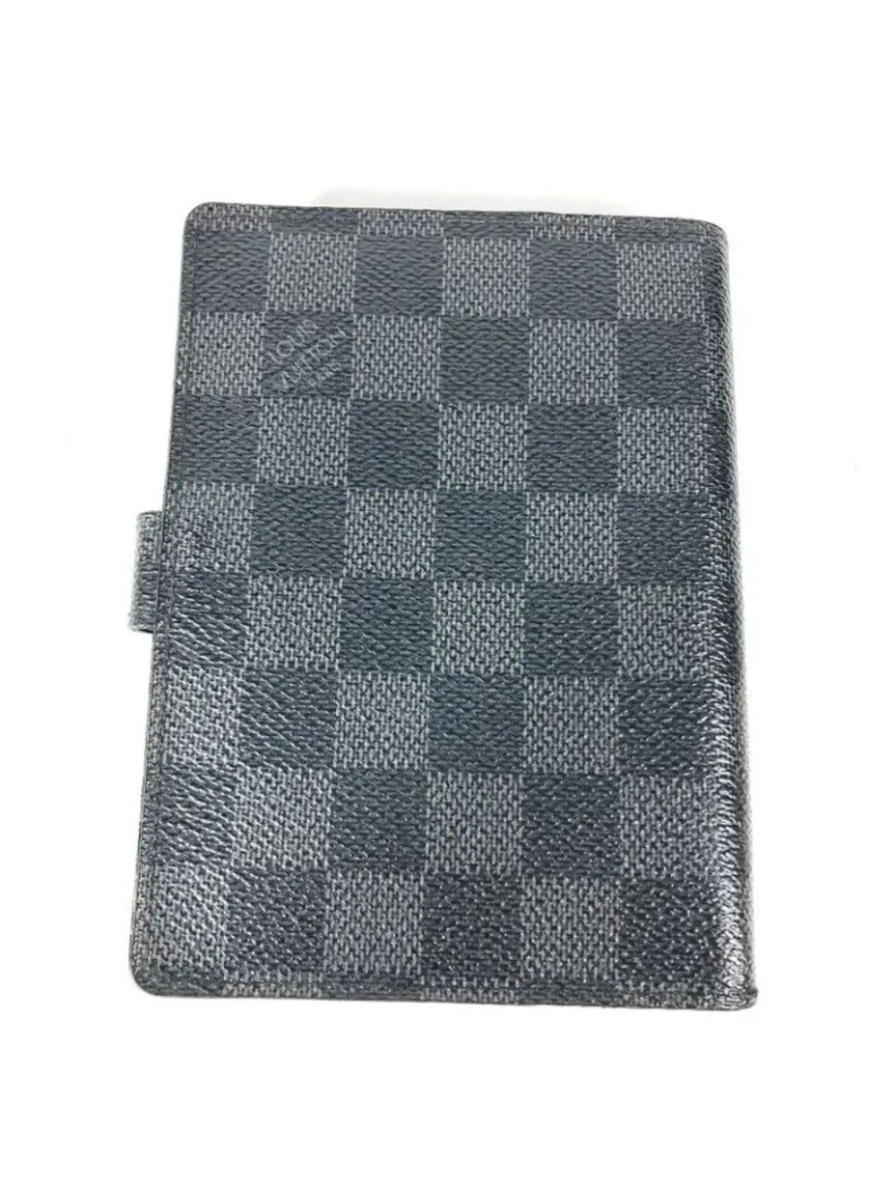 Louis Vuitton Notebook Cover Illustre Agenda PM Damier Graphite Canvas